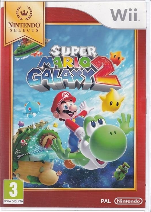 Super Mario Galaxy 2 Nintendo Selects - Wii (B Grade) (Genbrug)